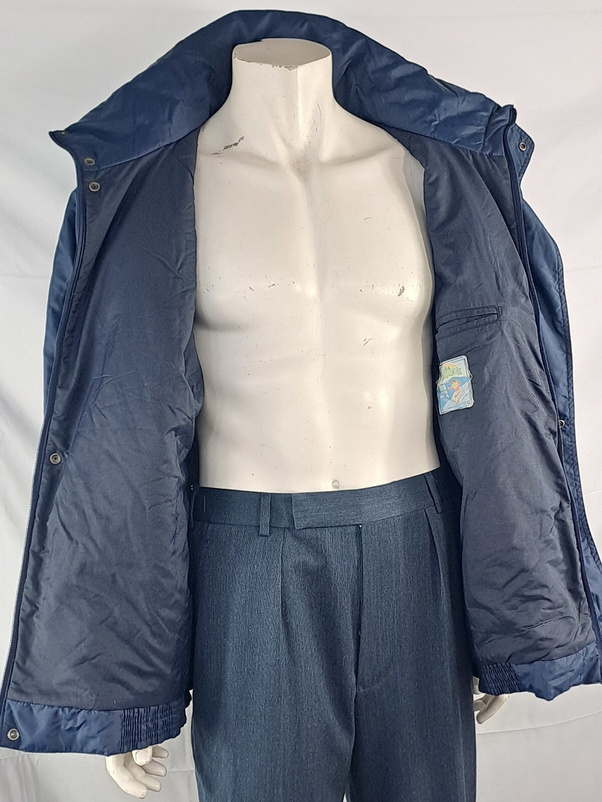 Mossant Ski Jacket Polyester Fill Quilted Thermal Coat 108cm 43" (2742)