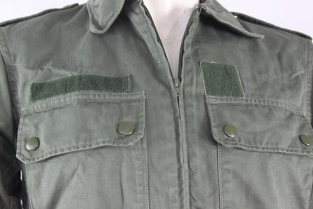 Genuine Surplus French Airforce Lightwight Cotton Canvas Jacket Olive 34" (1405)