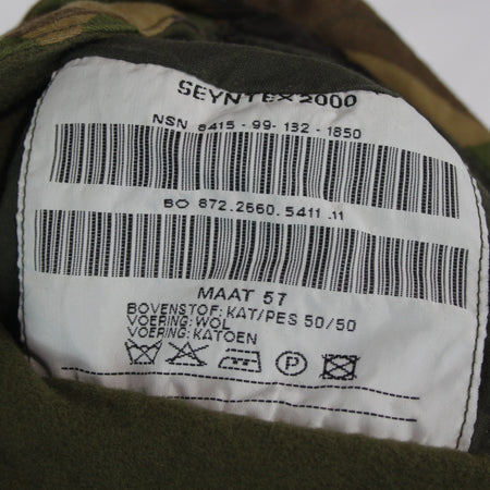 Dutch Army DPM Camo Fatigue All Seasons Cap Genuine Surplus Forces (4202)