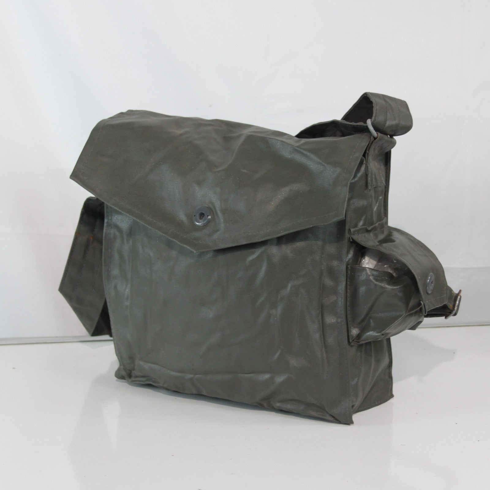 Genuine Surplus Hungarian Army Side Bag Waterproof Fabric PVC Small Bag (3755)