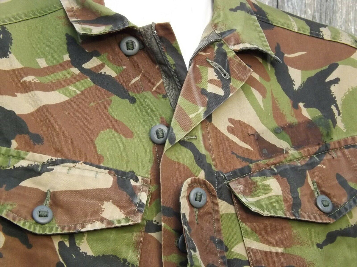 Genuine Surplus British Soldier 95 DPM Camouflage Shirt Army Forces Military G1
