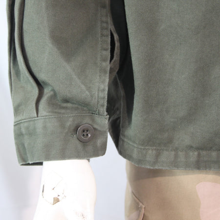 Field Shirt Belgian Army Olive Green Shirt Jacket Genuine Surplus (4389)