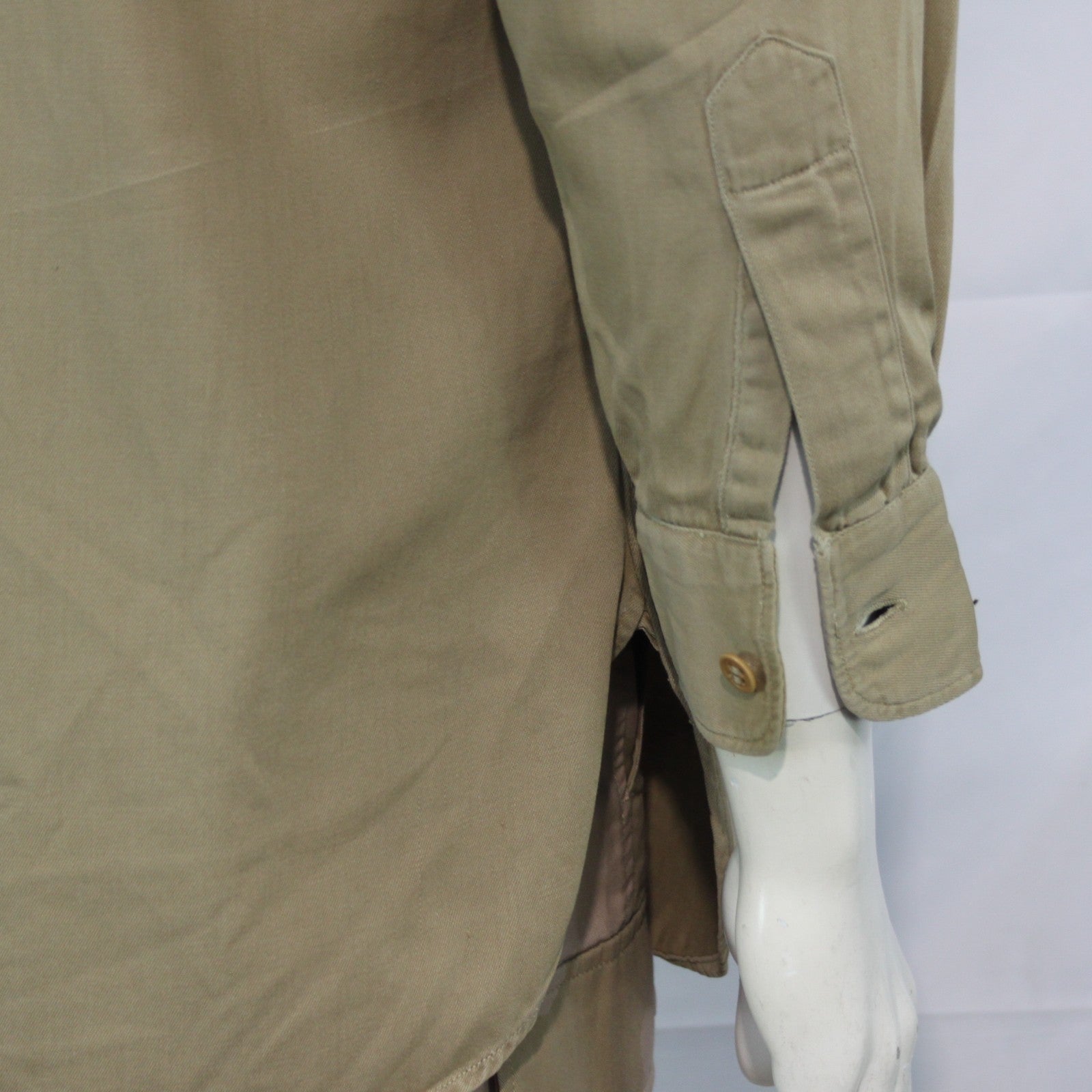 Genuine Surplus Private Purchase Regulation Officers Shirt Khaki Sand 42" (3423)