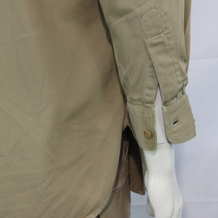 Genuine Surplus Private Purchase Regulation Officers Shirt Khaki Sand 42" (3423)