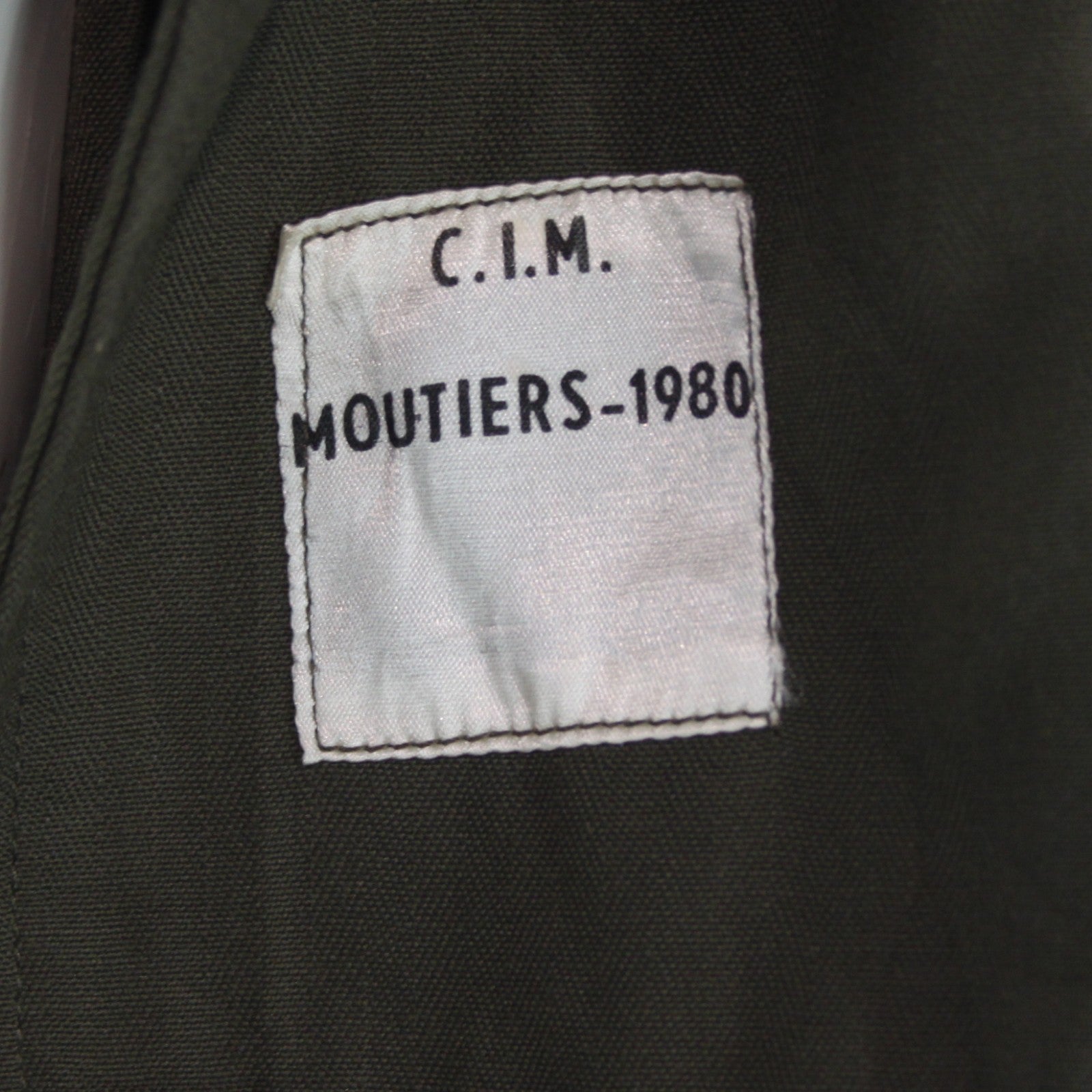 French Army Short Sleeve Shirt Jacket Genuine Surplus Olive 34" XS (4125)