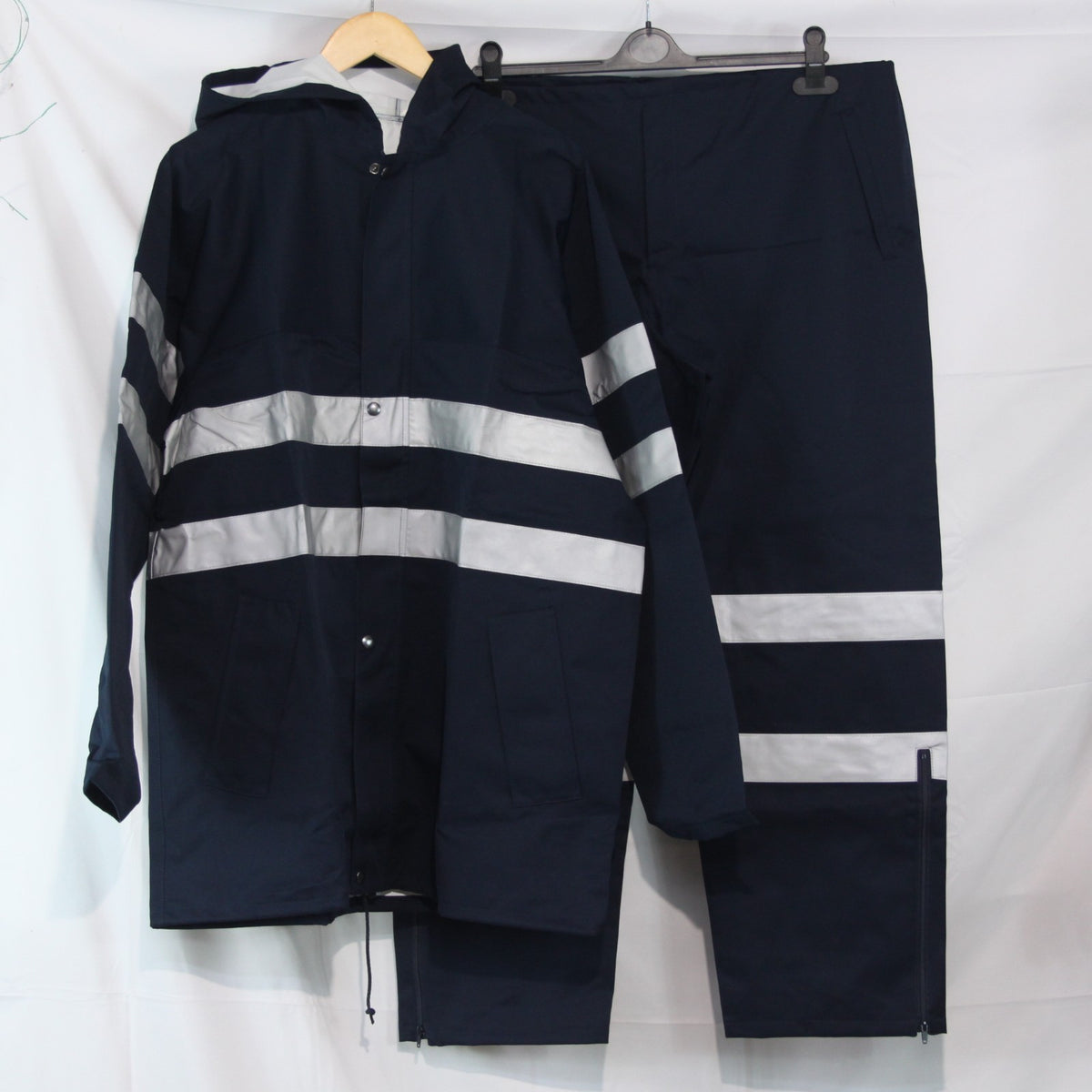 NEW Waterproof Breathable Spanish Military Rain Suit Set Jacket Trousers (3864)
