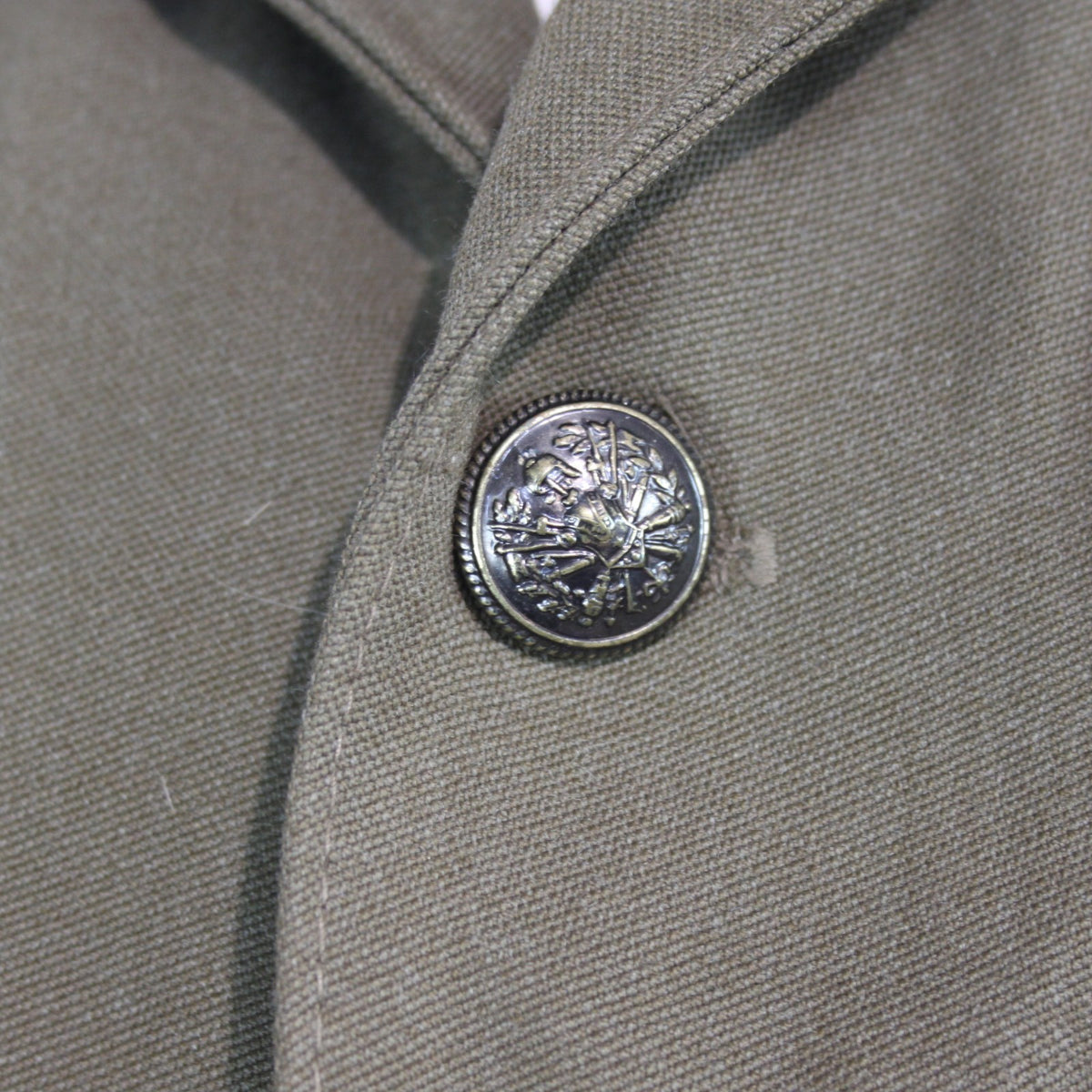 Genuine Surplus Italian Army Formal Dress Jacket Khaki Olive 38" Chest (3486)