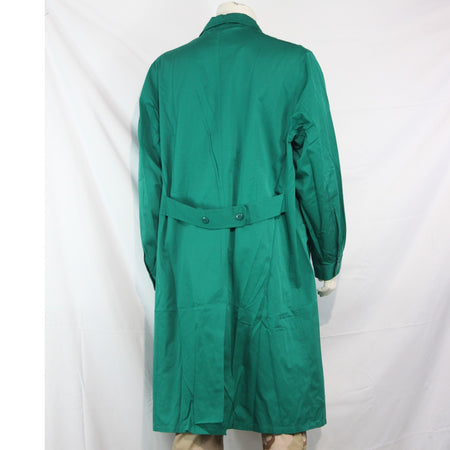 Emerald Green Austrian Army Warehouse Coat Belted at back 42-44" Genuine (4142)