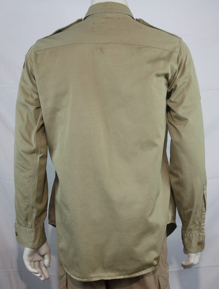 Genuine Surplus Vintage US Army Shirt 5th Armoured 1950's60's 38-40" (1526)