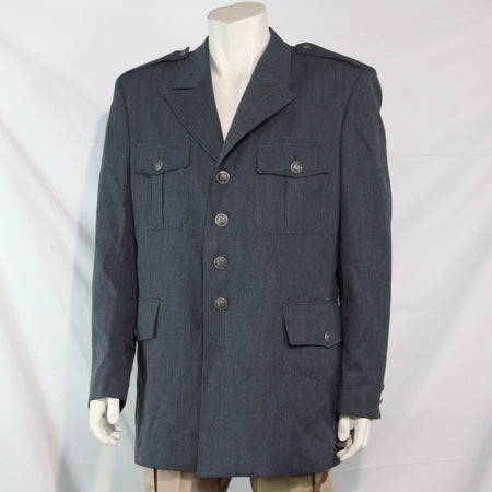 Genuine Surplus Bulgarian Army Dress Uniform Jacket Blue  46" Chest (3566)