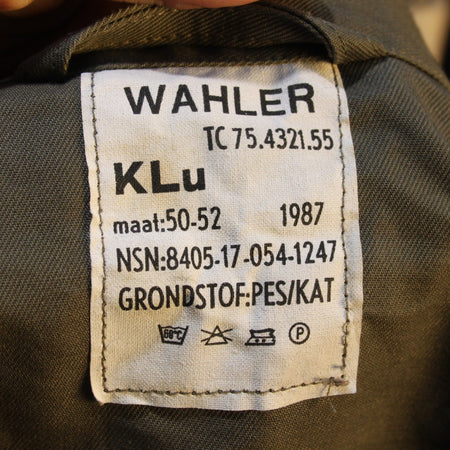 Genuine Surplus Dutch Airforce Olive Green Shirt Poly/Cotton  (4275)