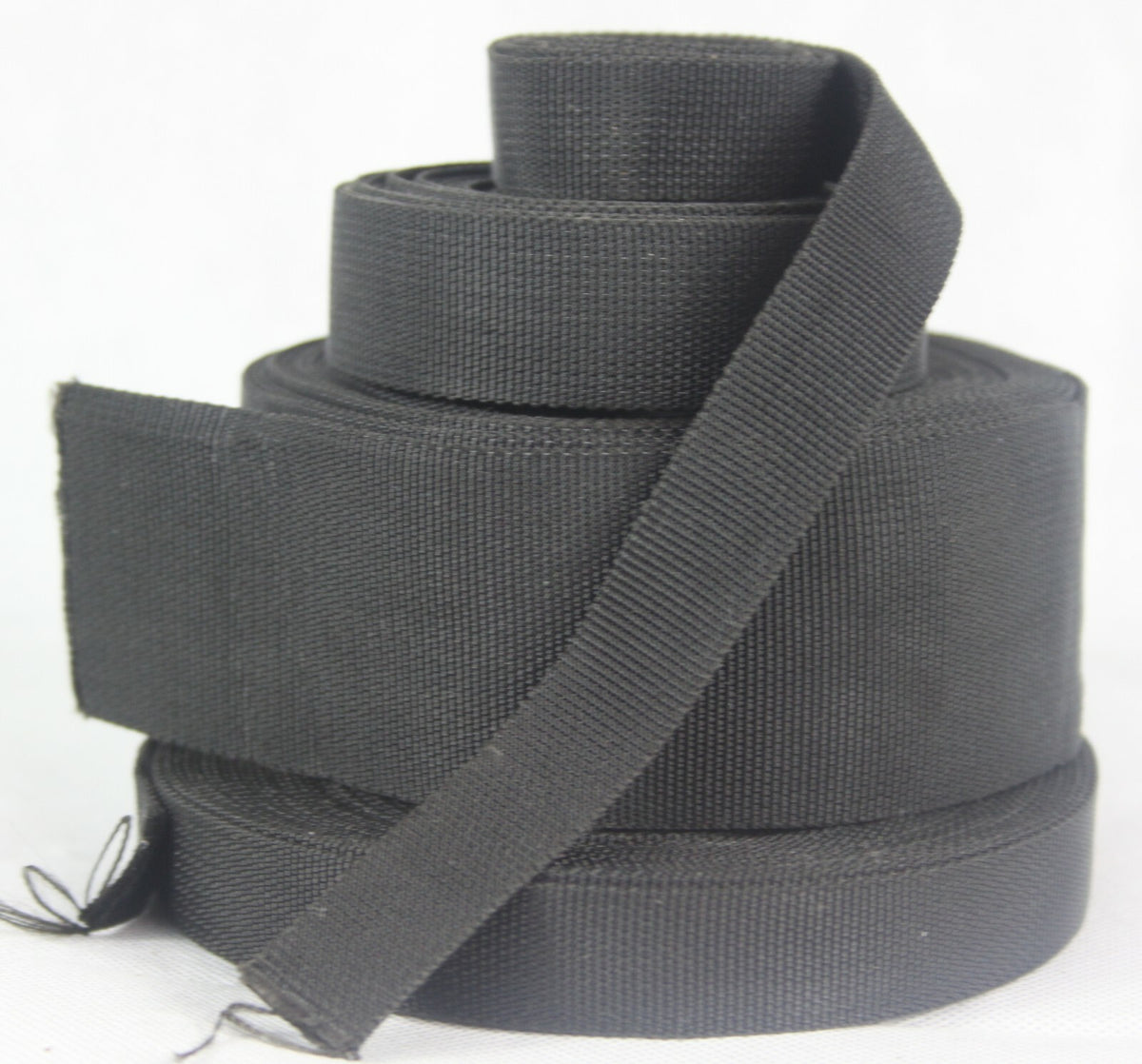 Heavy Duty Nylon Webbing Tape Black Olive Sand IRR Treated High Streng All Sizes