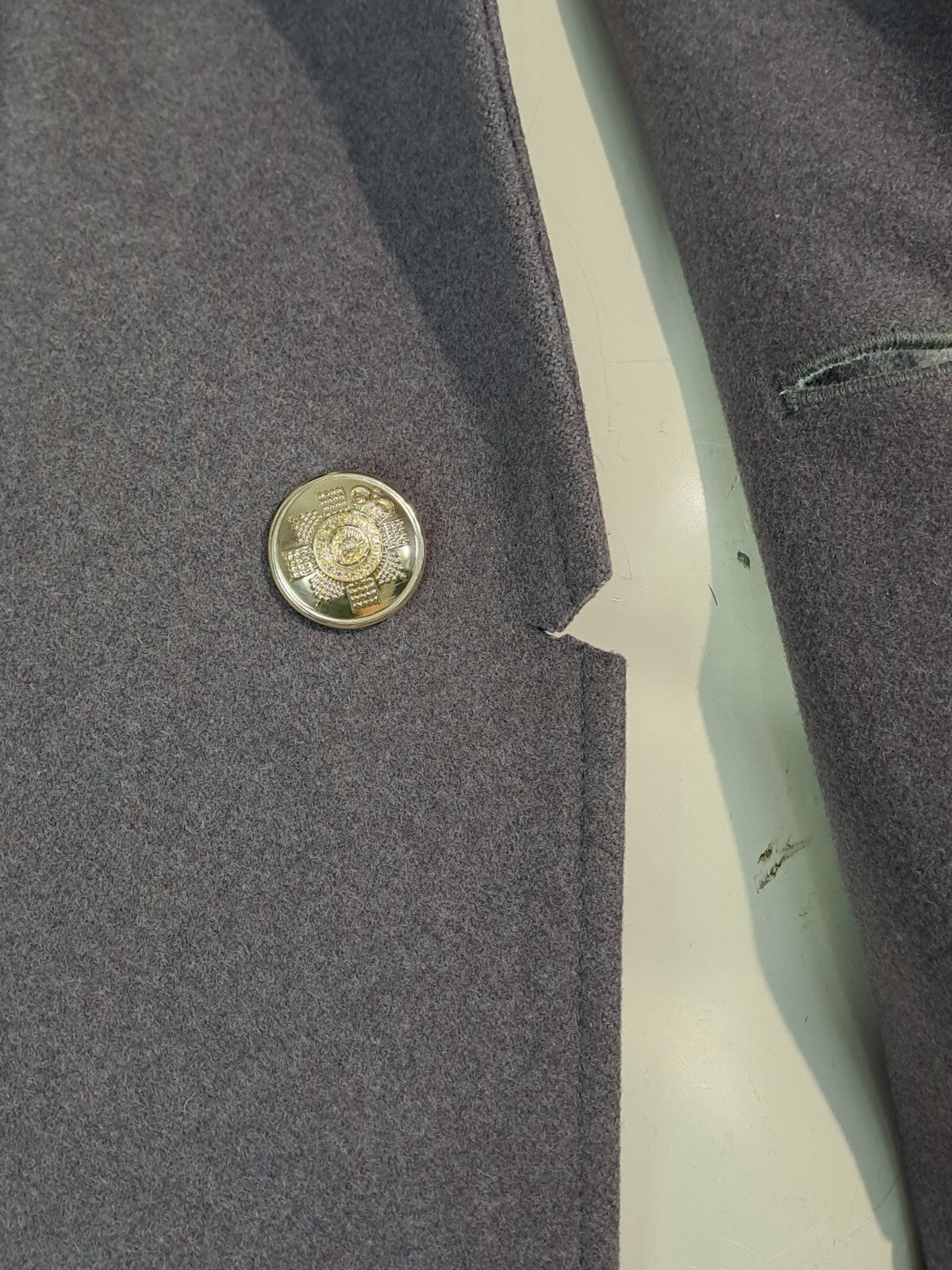 Genuine Surplus Army Coldstream Guards Wool Greatcoat 32" Chest (2542)