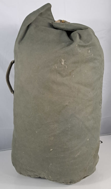 1960's Genuine Surplus Austrian Vintage Kit bag Cotton Canvas Repaired G2 (1633)