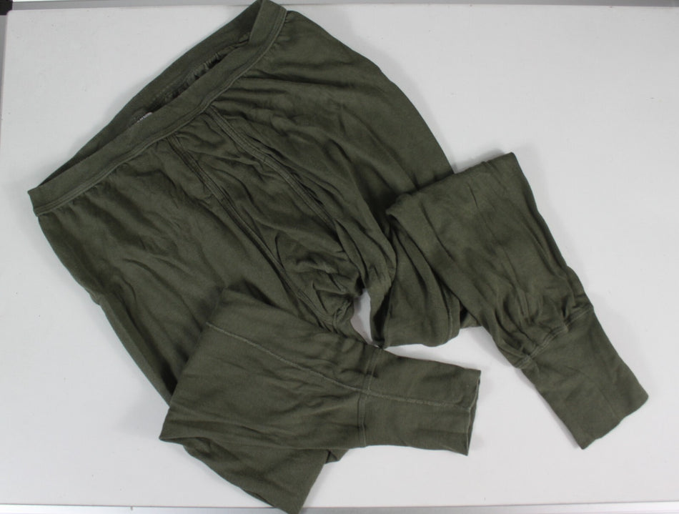 Genuine Surplus German Long Johns Midweight Cotton Thermal Pants Leggings