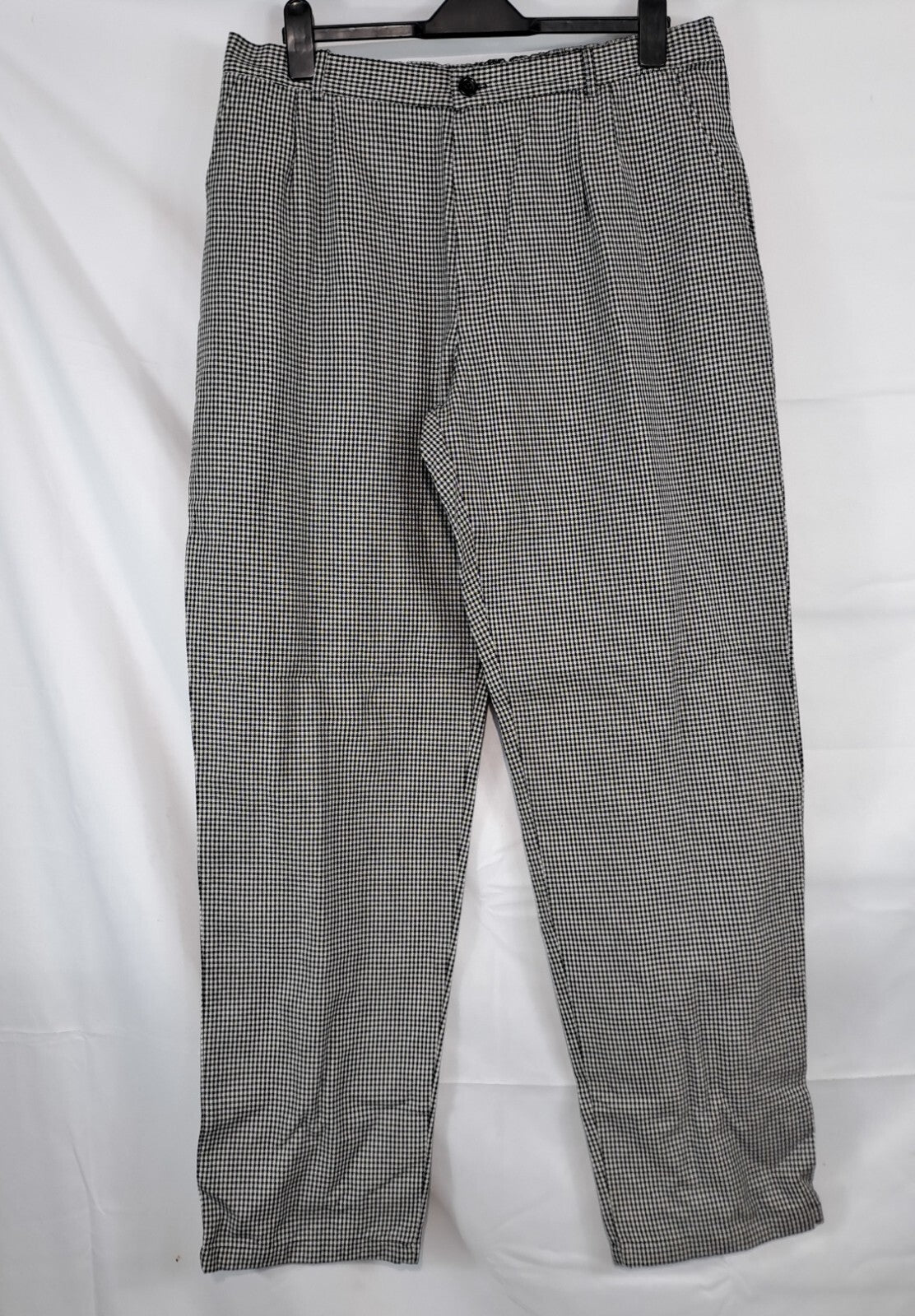 Genuine Surplus  Military Issue Chefs Trousers Black White Check Chef Cook (3143