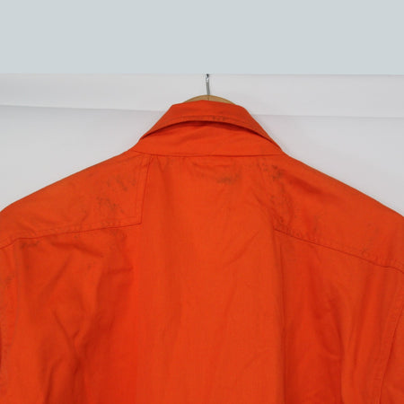 German Military Style Flight Suit Orange  Overall Army Airforce 44" Chest (3390)