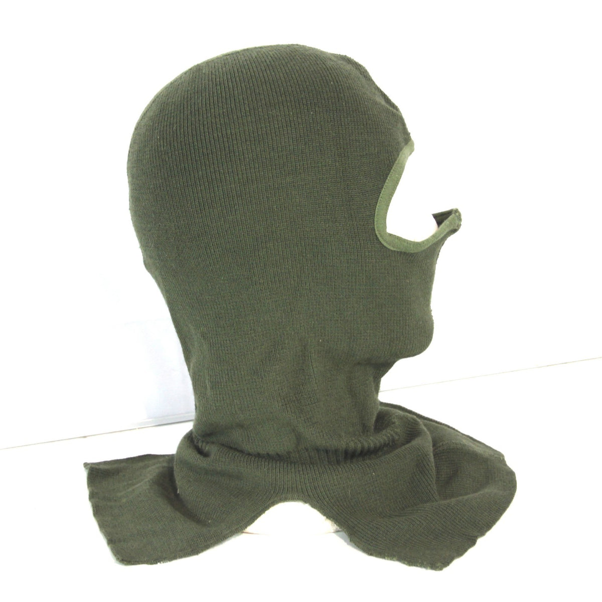 Genuine Surplus Dutch Military Winter Balaclava Wool Mix Olive (4201)