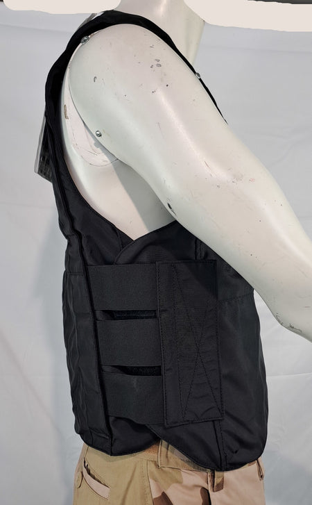 Spanish Police Body Armour Cover NEW Black Genuine Surplus (2373)