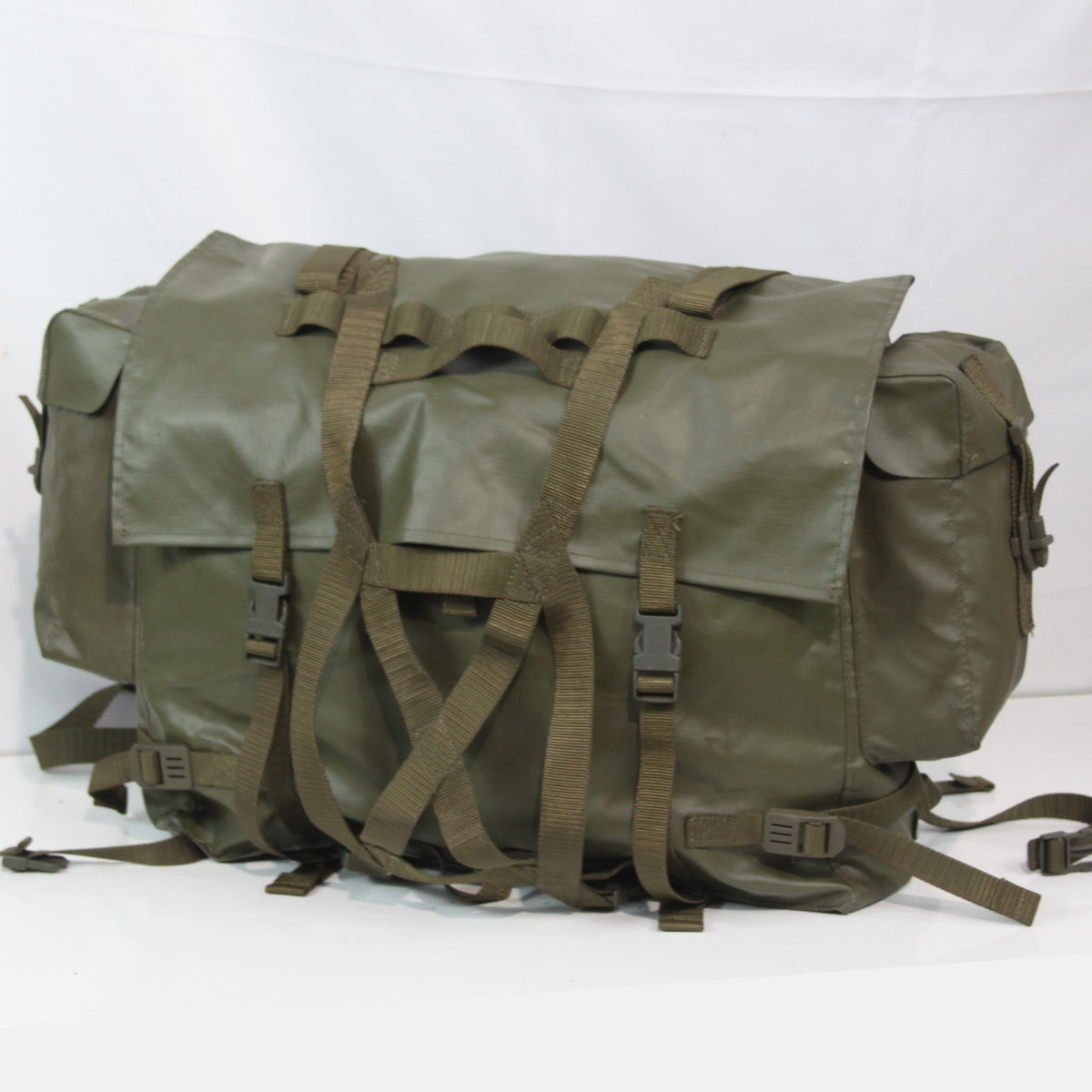 Genuine Surplus German Army Pack Rucksack Missing Frame Waterproof Fabric (4185)