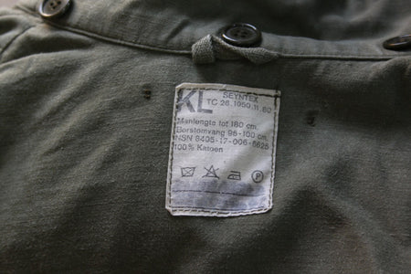 Genuine Surplus Dutch Canvas NATO Parka Vintage Olive Green Lined All Sizes