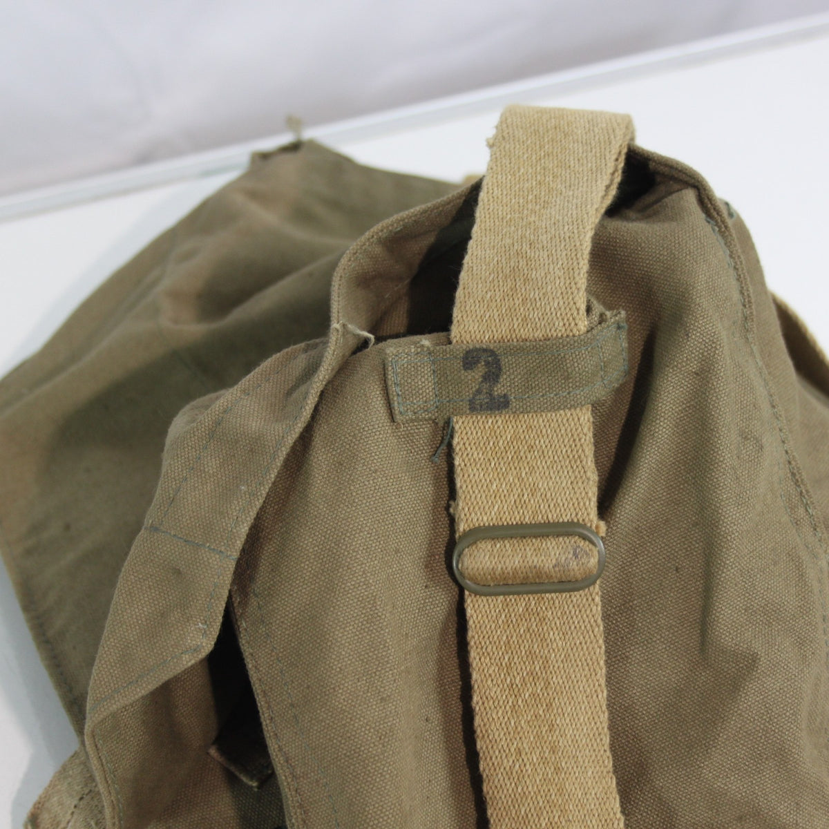 Genuine Surplus Czech Army Vintage Cotton Canvas Side Bag Large (3408)