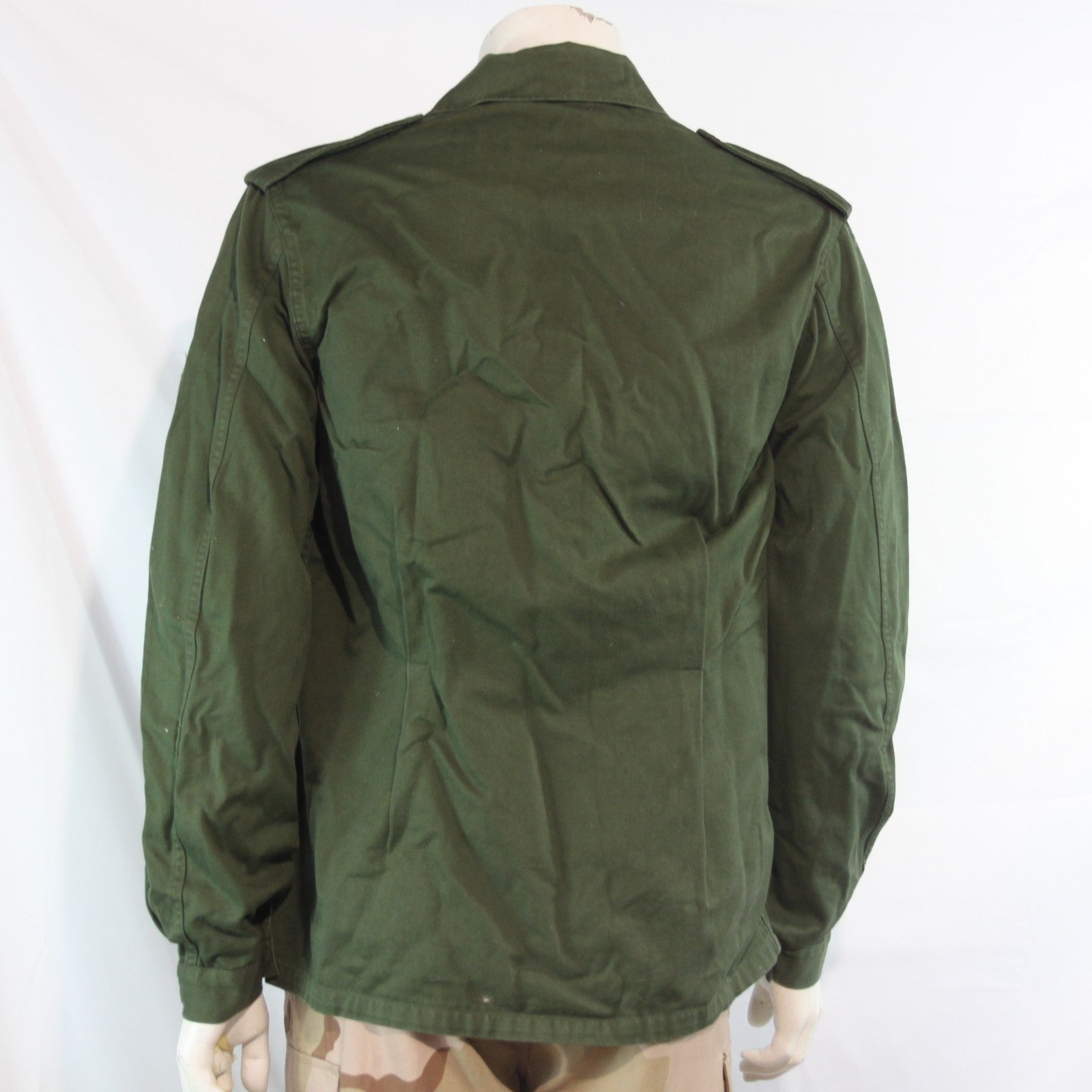 Genuine Surplus Belgian Heavyweight Press Stuf Fasten Field Shirt Olive (4261)
