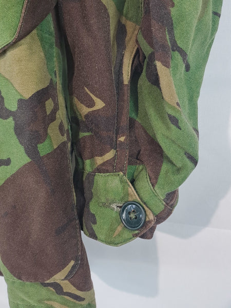 Genuine Surplus British 1970's Lined Vintage DPM Camo Jacket 36" (2641)