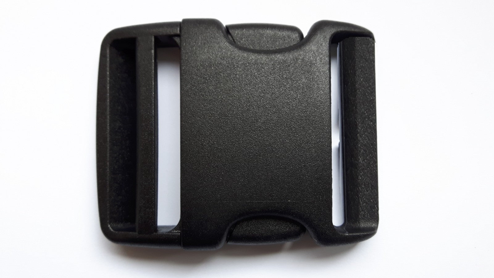ED Highlander Quick Release Buckle 35mm Black Plastic Pair Full Ends ACC011