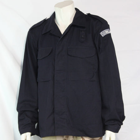 Serbian  Shirt Navy Blue Long Sleeve Genuine Surplus 44-46" (4218)