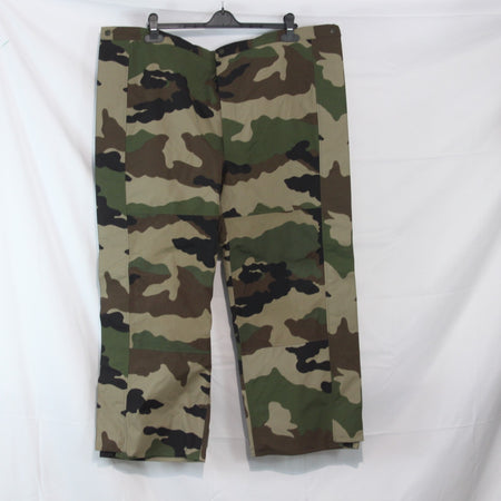 XXL Waterproof Breathable Genuine Surplus French Army CCE Camo OverTrousers(3855