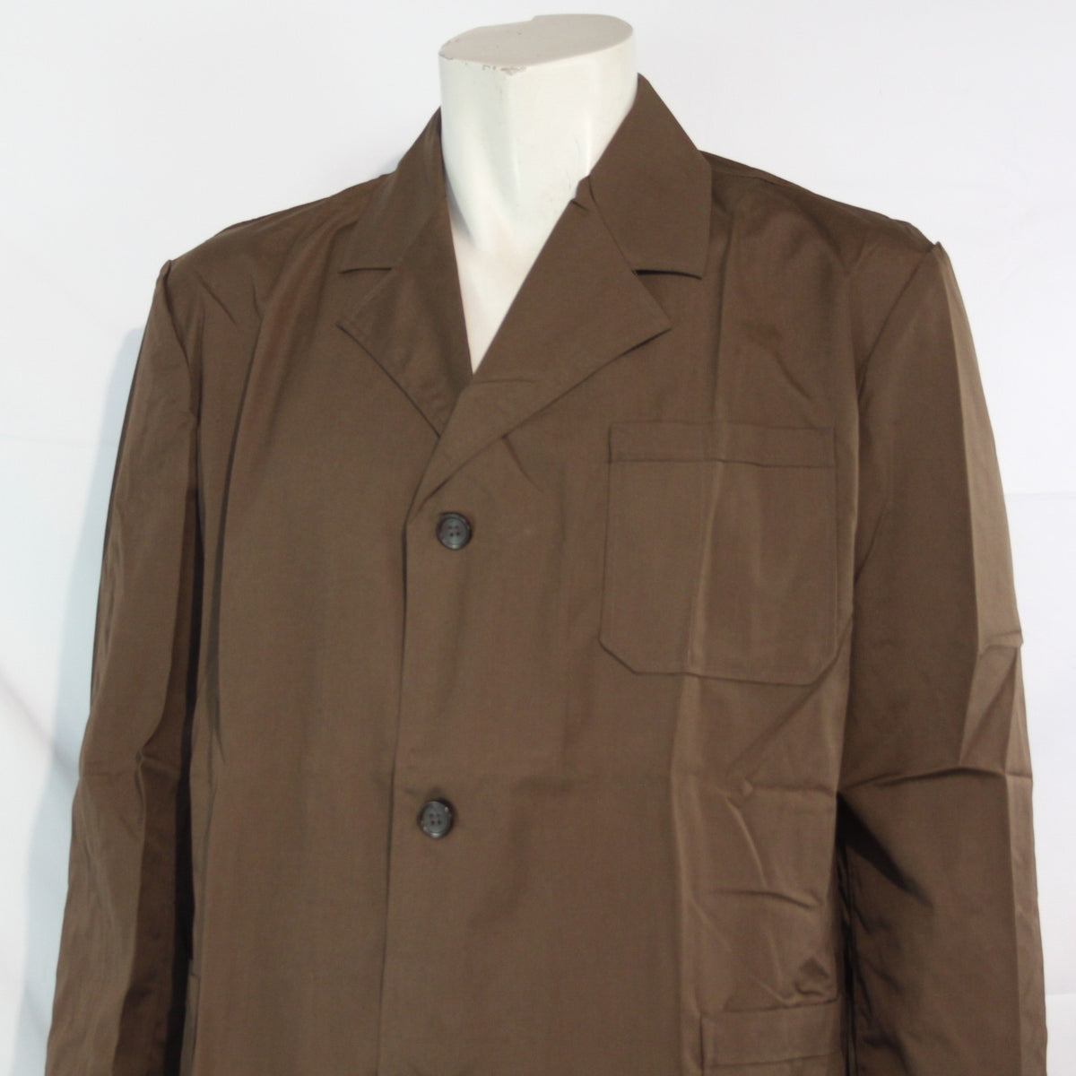 Genuine Surplus Brown Warehouse Coat / Work Jacket Lightweight (3414)