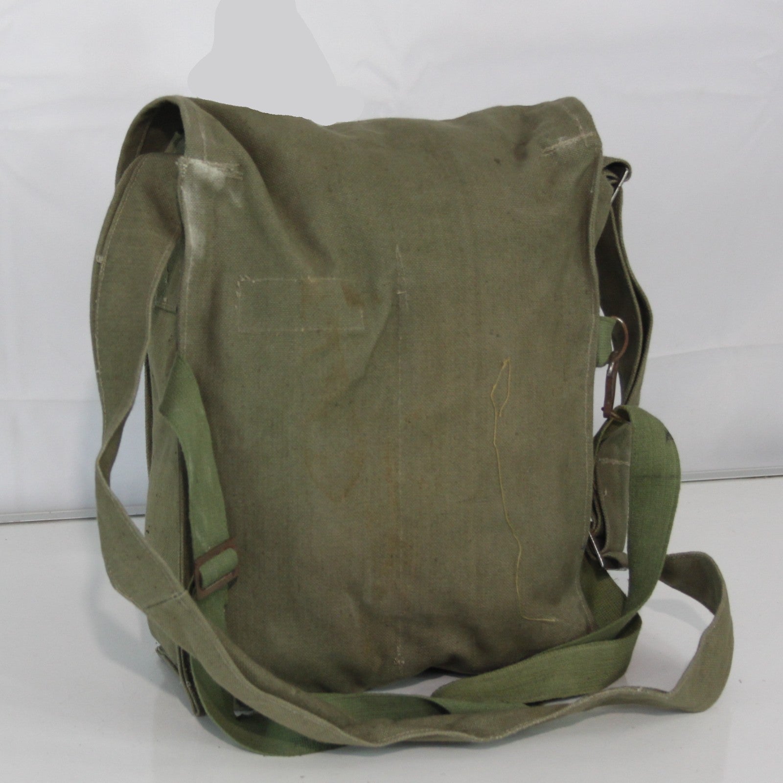 Genuine Surplus Vintage USSR Army Military Side Bag Cold War Russia Canvas  3437