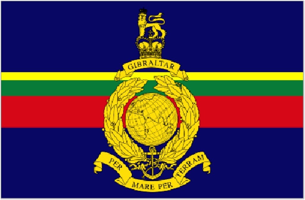 Royal Marines Printed Polyester Flag 5'x3' British Royal Navy regiment