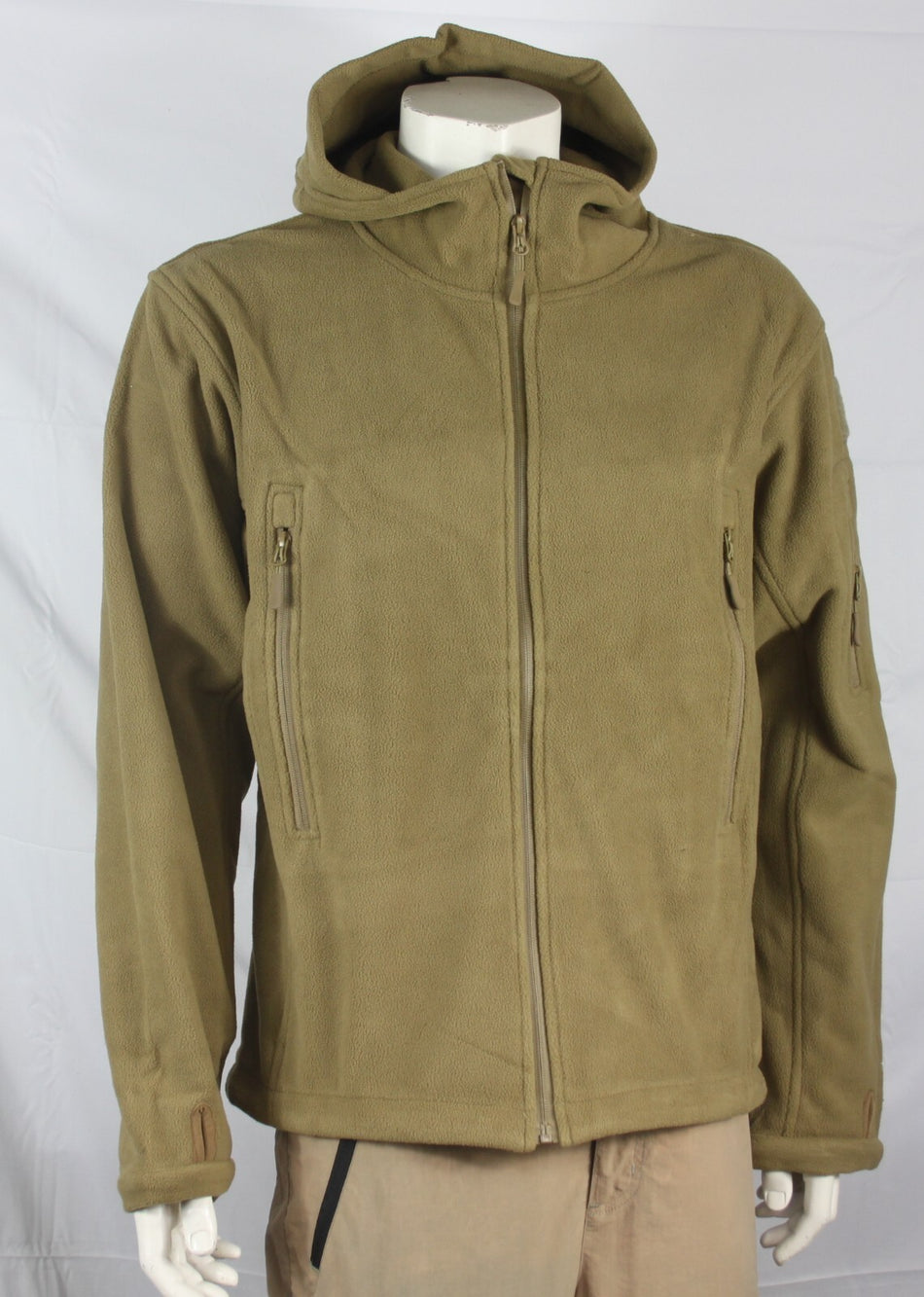 Highlander Mission Fleece Black Olive Tan Windproof Water Resistant Breathable