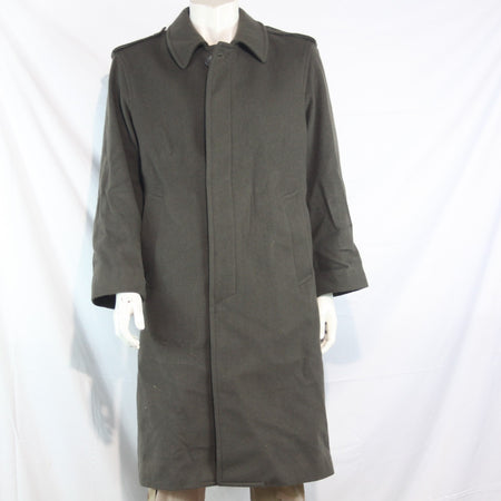 Mens French Army Winter Overcoat Genuine Surplus Thermal 42-44" Chest (3641)