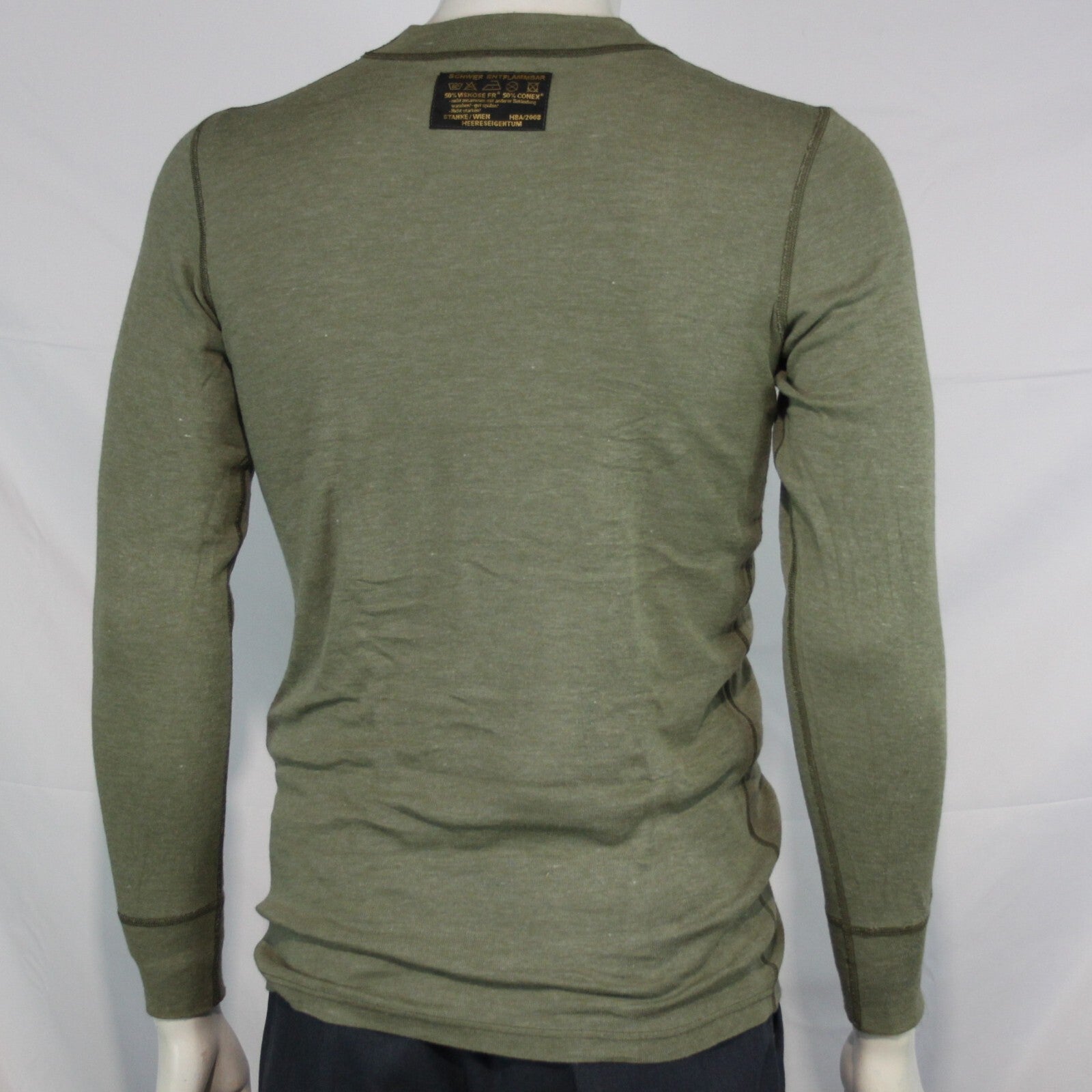 Genuine Surplus Austrian Army AFV Base Layer Vest Round Neck FR (3281)