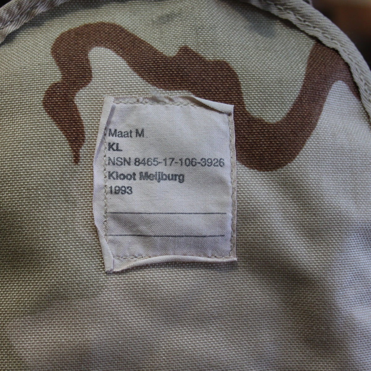 Dutch Surplus Assault Vest Plate Yoke Action Vest Airsoft Desert Camo 3962