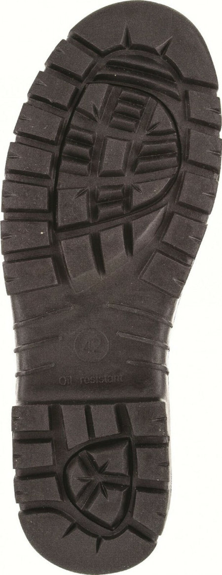 Highlander Delta All Leather Black Patrol Boot  Rubber Sole MOD Cadets 