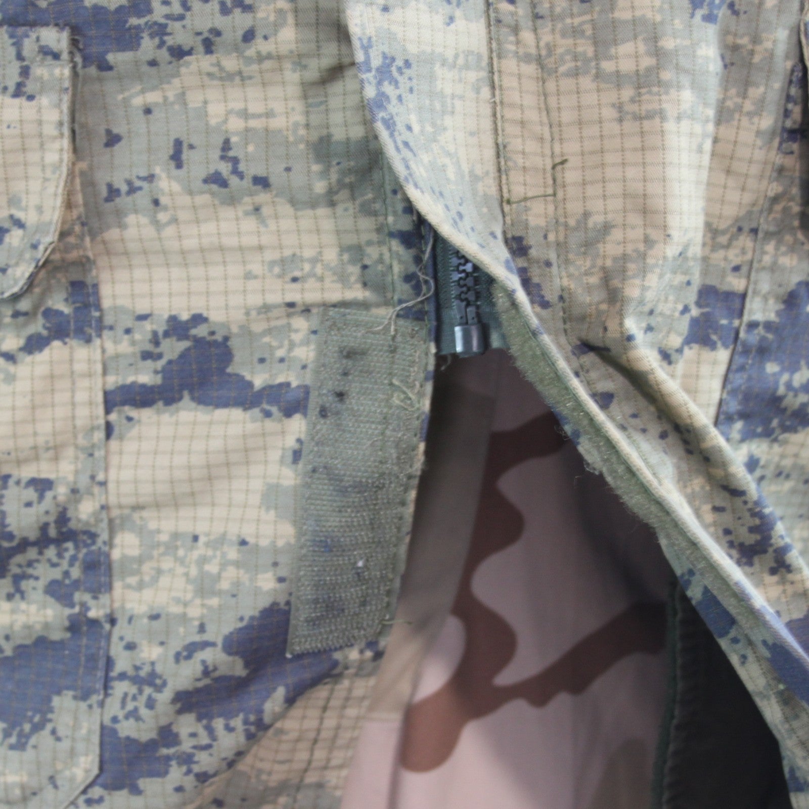 Genuine Surplus Turkish Airforce Parka Lined Digital Camo Coat Jacket (4316)