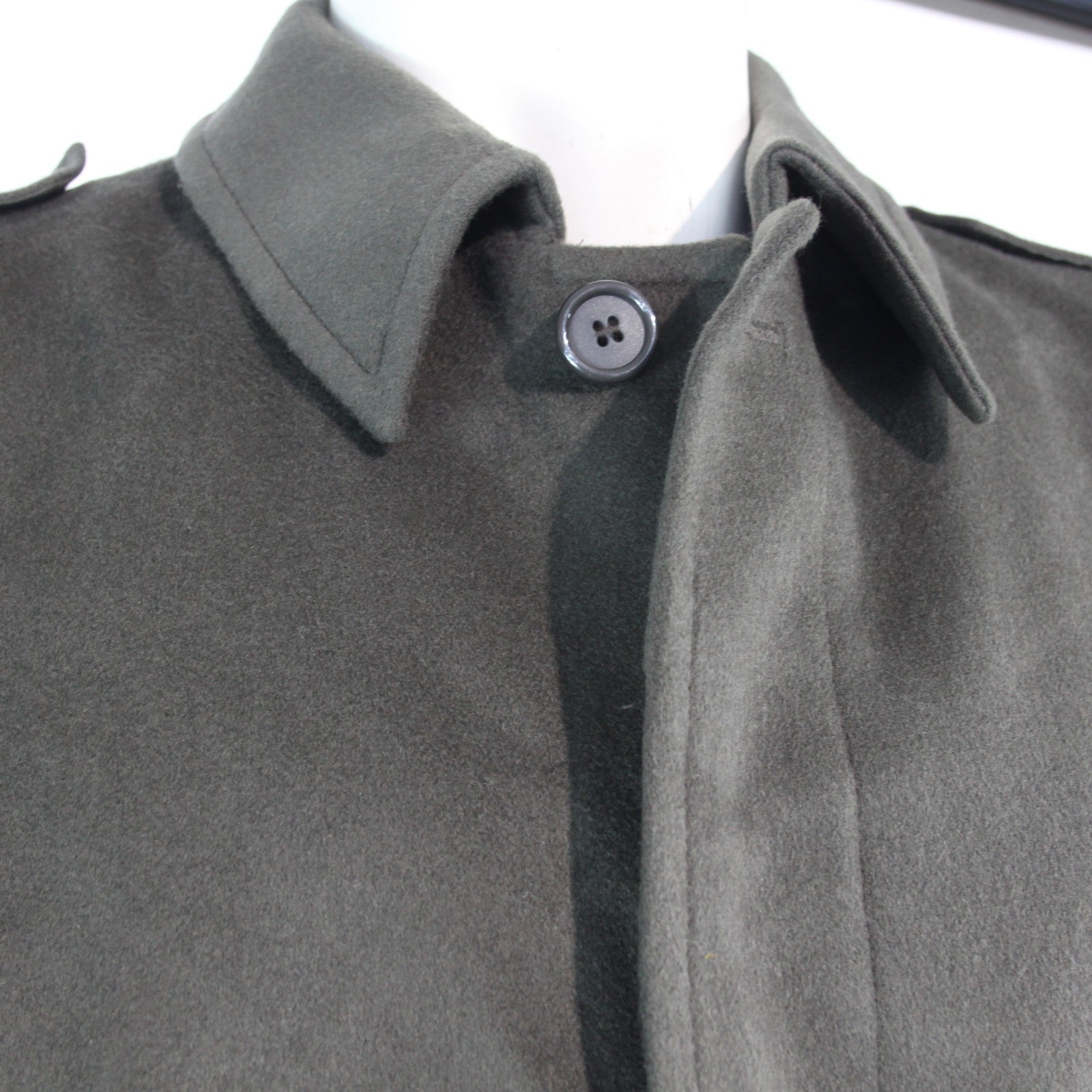 Mens French Army Winter Overcoat Genuine Surplus Thermal 42-44" Chest (3641)