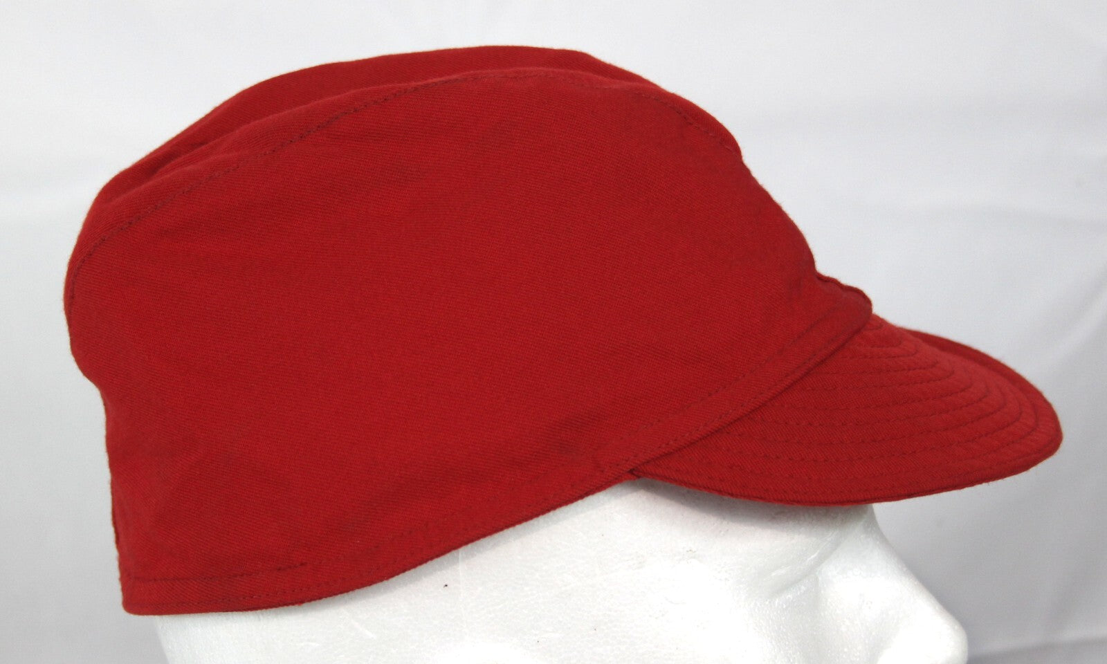 Genuine Surplus French Army Red Fire Retardent Fatigue peak Cap