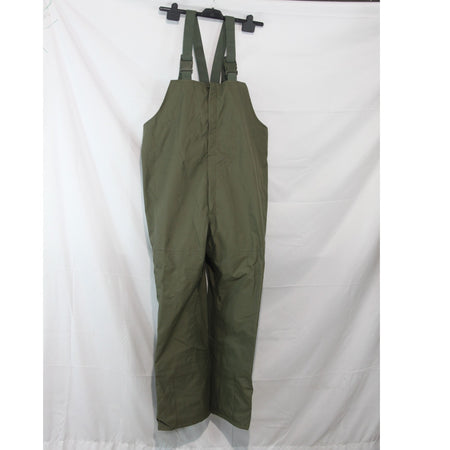 Genuine Surplus Gore-tex Type Waterproof Bib Brace Over trousers 40"w (3852)
