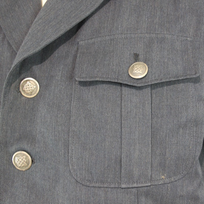 Genuine Surplus Serbian Army or Police Dress Uniform Jacket Blue 42-44" (3614)