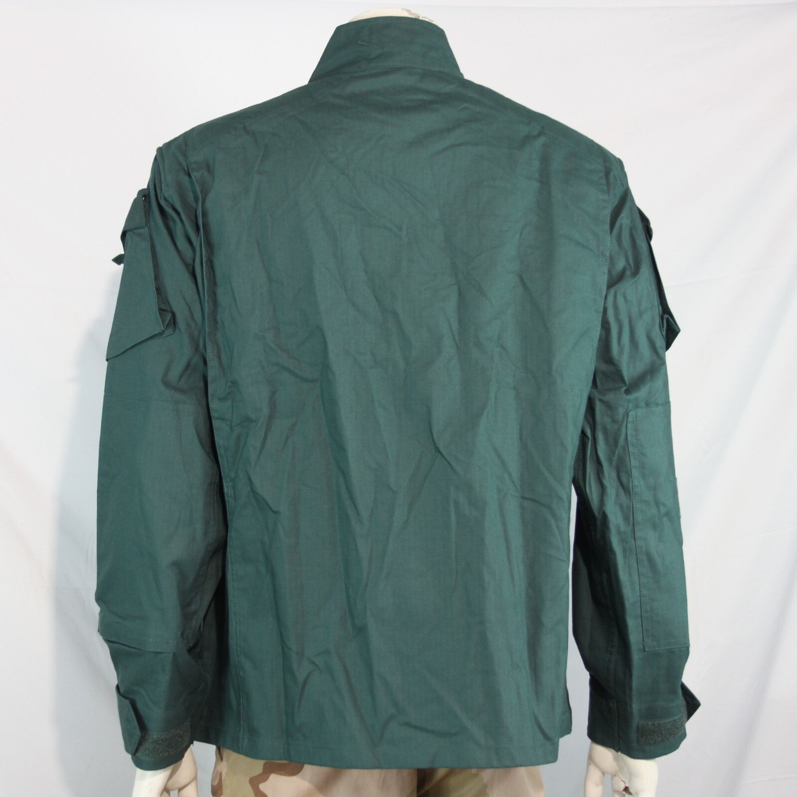 Genuine Surplus Spanish Police Combat Shirt Bottle Green Tactical S/Grade (3178)