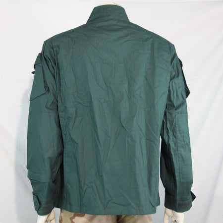 Genuine Surplus Spanish Police Combat Shirt Bottle Green Tactical S/Grade (3178)