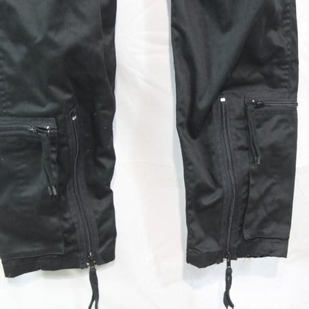 German Military Style Flight Suit Black Coverall Army Airforce 36" Chest (3999)