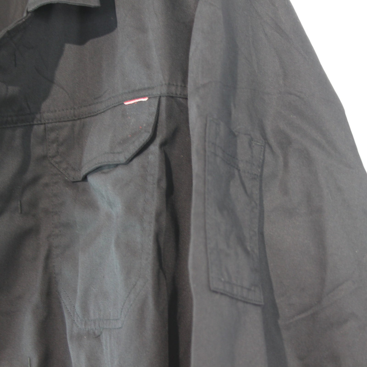 Genuine Surplus British Courier Black Coverall Overall Polycotton (4114)