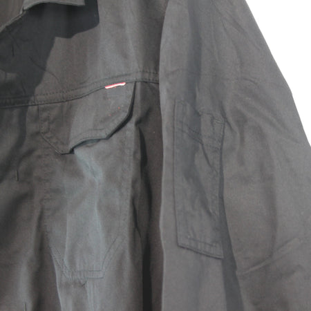 Genuine Surplus British Courier Black Coverall Overall Polycotton (4114)