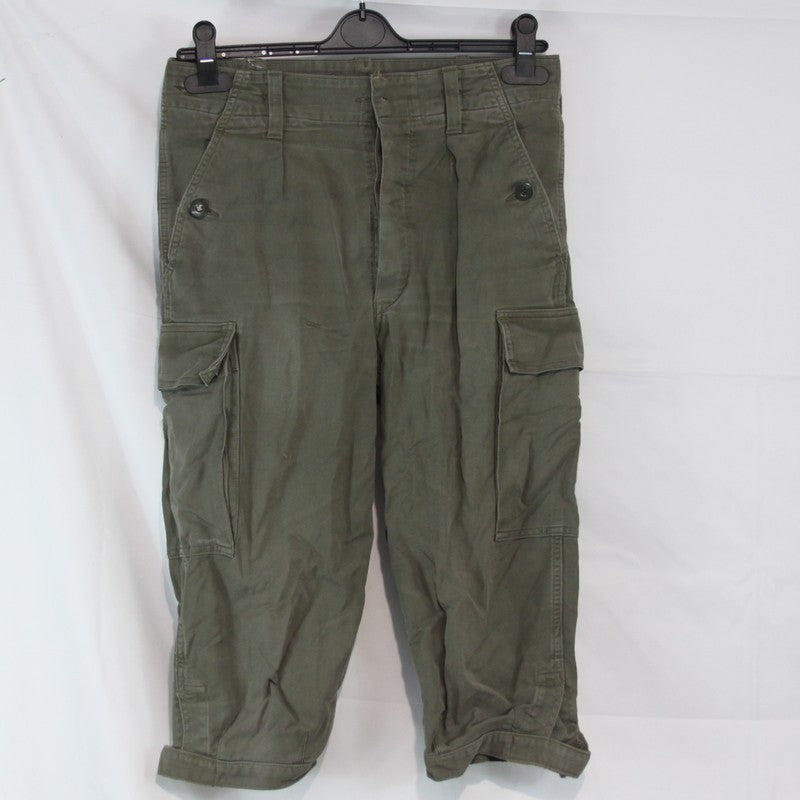 Genuine Surplus German Moleskin Breeks Grey Olive Cotton Grade 2  (3673)